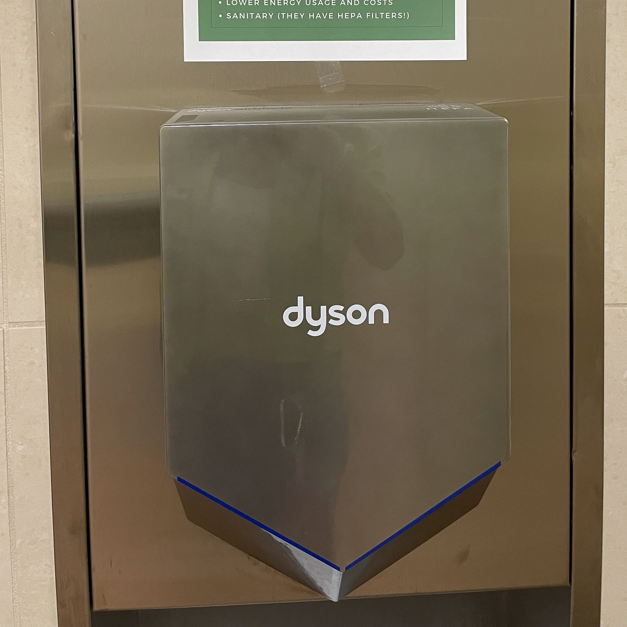 dyson hand dryer